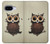 S0360 Coffee Owl Hülle Schutzhülle Taschen für Google Pixel 9a