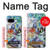 S0588 Wall Graffiti Hülle Schutzhülle Taschen für Google Pixel 9a
