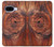 S0603 Wood Graphic Printed Hülle Schutzhülle Taschen für Google Pixel 9a