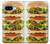 S0790 Hamburger Hülle Schutzhülle Taschen für Google Pixel 9a
