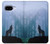 S0935 Wolf Howling in Forest Hülle Schutzhülle Taschen für Google Pixel 9a