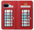 S2059 England British Telephone Box Minimalist Hülle Schutzhülle Taschen für Google Pixel 9a