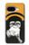 S2324 Funny Monkey with Headphone Pop Music Hülle Schutzhülle Taschen für Google Pixel 9a