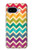 S2362 Rainbow Colorful Shavron Zig Zag Pattern Hülle Schutzhülle Taschen für Google Pixel 9a