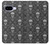 S2371 Skull Vintage Monochrome Pattern Hülle Schutzhülle Taschen für Google Pixel 9a