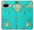 S2377 Turquoise Gemstone Texture Graphic Printed Hülle Schutzhülle Taschen für Google Pixel 9a