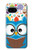 S2521 Cute Nerd Owl Cartoon Hülle Schutzhülle Taschen für Google Pixel 9a