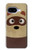 S2825 Cute Cartoon Raccoon Hülle Schutzhülle Taschen für Google Pixel 9a