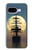 S2897 Pirate Ship Moon Night Hülle Schutzhülle Taschen für Google Pixel 9a