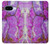 S2907 Purple Turquoise Stone Hülle Schutzhülle Taschen für Google Pixel 9a
