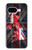 S2936 UK British Flag Map Hülle Schutzhülle Taschen für Google Pixel 9a