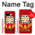S3045 Japan Good Luck Daruma Doll Hülle Schutzhülle Taschen für Google Pixel 9a