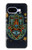 S3175 Hamsa Hand Mosaics Hülle Schutzhülle Taschen für Google Pixel 9a