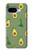 S3285 Avocado Fruit Pattern Hülle Schutzhülle Taschen für Google Pixel 9a