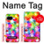 S3292 Colourful Disco Star Hülle Schutzhülle Taschen für Google Pixel 9a