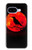 S3328 Crow Red Moon Hülle Schutzhülle Taschen für Google Pixel 9a