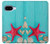 S3428 Aqua Wood Starfish Shell Hülle Schutzhülle Taschen für Google Pixel 9a