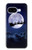 S3508 Xmas Santa Moon Hülle Schutzhülle Taschen für Google Pixel 9a