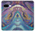 S3676 Colorful Abstract Marble Stone Hülle Schutzhülle Taschen für Google Pixel 9a