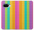 S3678 Colorful Rainbow Vertical Hülle Schutzhülle Taschen für Google Pixel 9a