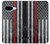 S3687 Firefighter Thin Red Line American Flag Hülle Schutzhülle Taschen für Google Pixel 9a