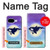 S3807 Killer Whale Orca Moon Pastel Fantasy Hülle Schutzhülle Taschen für Google Pixel 9a