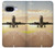 S3837 Airplane Take off Sunrise Hülle Schutzhülle Taschen für Google Pixel 9a