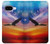 S3841 Bald Eagle Flying Colorful Sky Hülle Schutzhülle Taschen für Google Pixel 9a