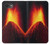 S0745 Volcano Lava Hülle Schutzhülle Taschen für iPhone 16e, 17e