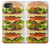 S0790 Hamburger Hülle Schutzhülle Taschen für iPhone 16e, 17e