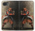 S0796 Japan Red Samurai Hülle Schutzhülle Taschen für iPhone 16e, 17e