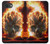 S0863 Hell Fire Skull Hülle Schutzhülle Taschen für iPhone 16e, 17e