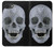 S1286 Diamond Skull Hülle Schutzhülle Taschen für iPhone 16e, 17e