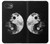 S1372 Moon Yin-Yang Hülle Schutzhülle Taschen für iPhone 16e, 17e