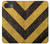 S2231 Yellow and Black Line Hazard Striped Hülle Schutzhülle Taschen für iPhone 16e