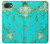 S2377 Turquoise Gemstone Texture Graphic Printed Hülle Schutzhülle Taschen für iPhone 16e, 17e