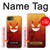 S2454 Red Cute Little Devil Cartoon Hülle Schutzhülle Taschen für iPhone 16e