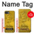 S2618 One Kilo Gold Bar Hülle Schutzhülle Taschen für iPhone 16e