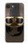 S2645 Vintage Brown Goggles Motorcycle Helmet Hülle Schutzhülle Taschen für iPhone 16e, 17e