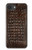 S2850 Brown Skin Alligator Graphic Printed Hülle Schutzhülle Taschen für iPhone 16e, 17e