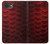 S2879 Red Arowana Fish Scale Hülle Schutzhülle Taschen für iPhone 16e