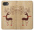 S3081 Wooden Raindeer Graphic Printed Hülle Schutzhülle Taschen für iPhone 16e, 17e
