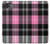 S3091 Pink Plaid Pattern Hülle Schutzhülle Taschen für iPhone 16e