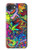 S3255 Colorful Art Pattern Hülle Schutzhülle Taschen für iPhone 16e, 17e