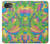 S3273 Flower Line Art Pattern Hülle Schutzhülle Taschen für iPhone 16e, 17e