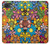 S3281 Colorful Hippie Flowers Pattern Hülle Schutzhülle Taschen für iPhone 16e