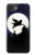 S3289 Flying Pig Full Moon Night Hülle Schutzhülle Taschen für iPhone 16e, 17e