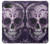 S3582 Purple Sugar Skull Hülle Schutzhülle Taschen für iPhone 16e, 17e