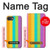 S3678 Colorful Rainbow Vertical Hülle Schutzhülle Taschen für iPhone 16e