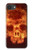S3881 Fire Skull Hülle Schutzhülle Taschen für iPhone 16e